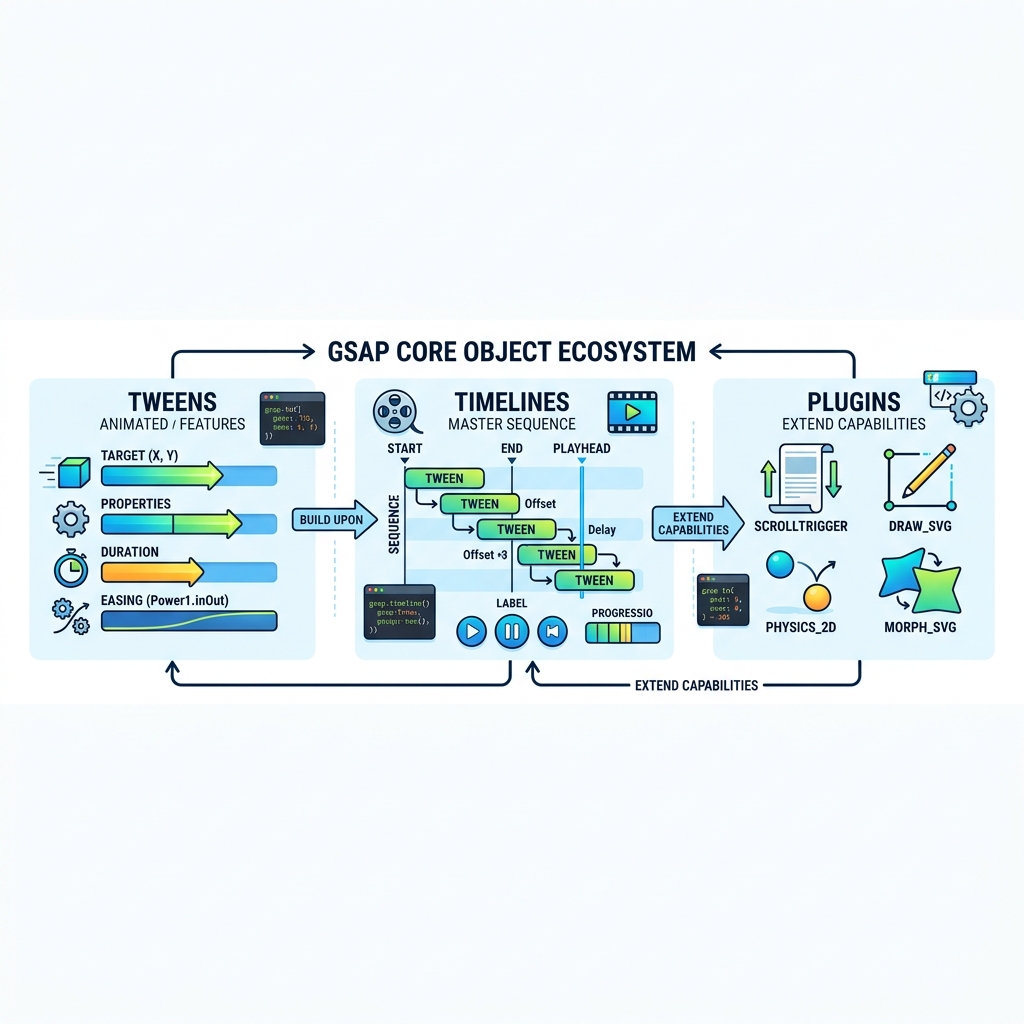 GSAP Core Object Ecosystem
