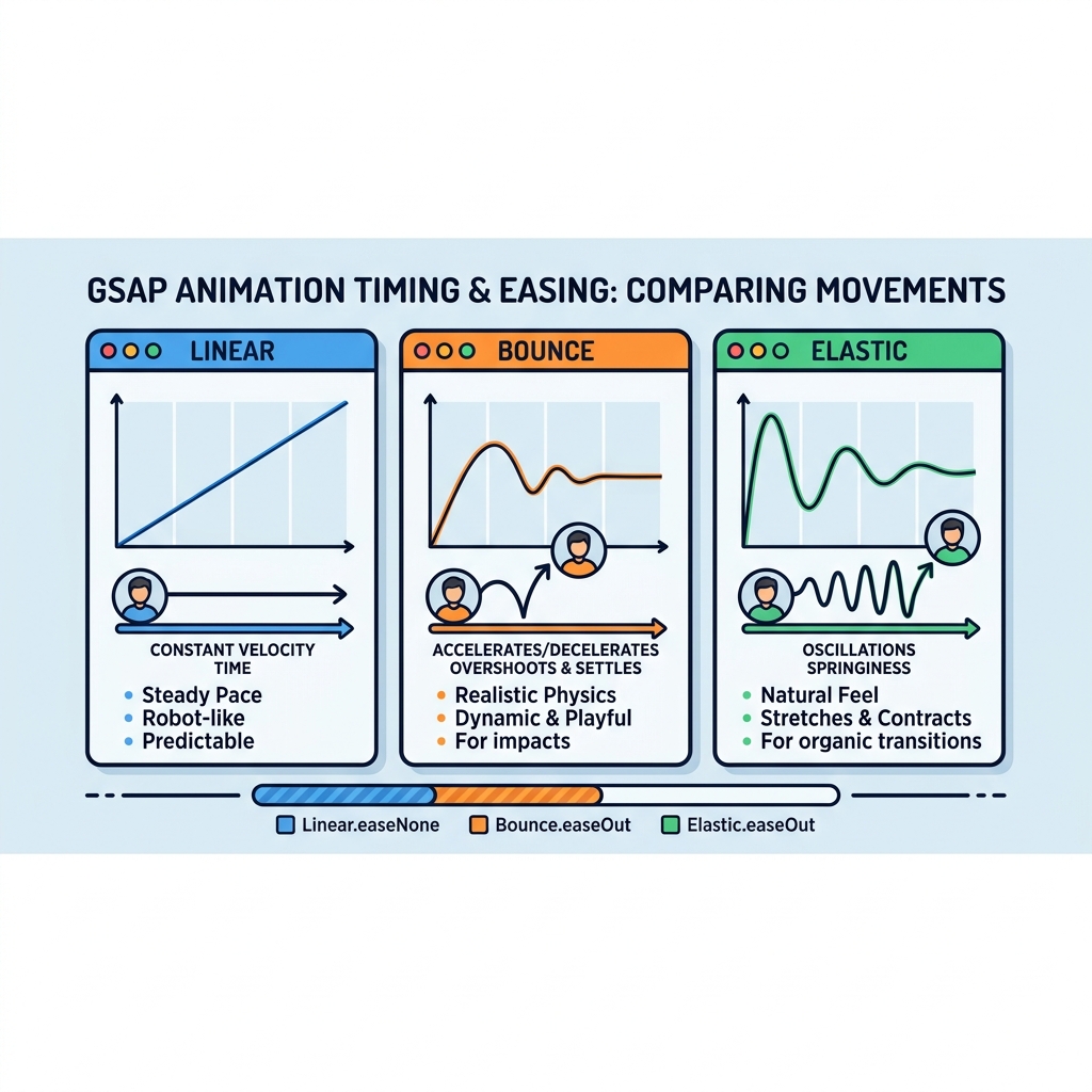GSAP Easing and Timing